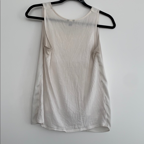 Ann Taylor White Tank - Picture 2 of 2